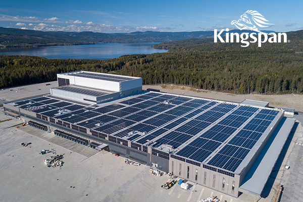 Kingspan PIR-isolasjon bidrar til robust taksystem i Norges største logistikkbygg