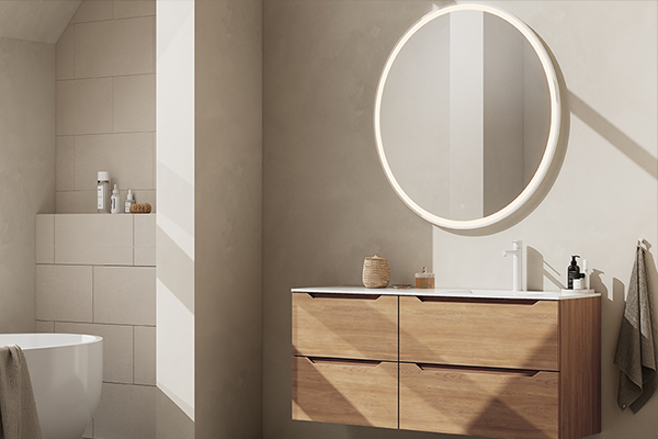 Kortreist Corian fra Linn Bad AS