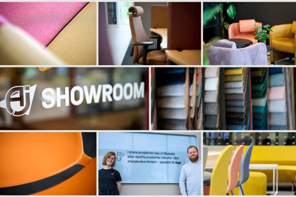 La deg inspirere i vårt nye showroom!