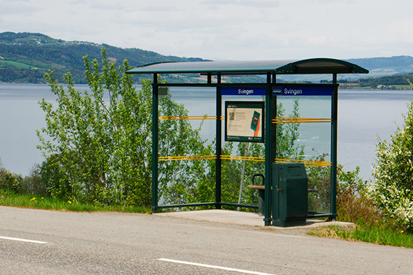 Leskur til buss og utemøbler med levering før jul