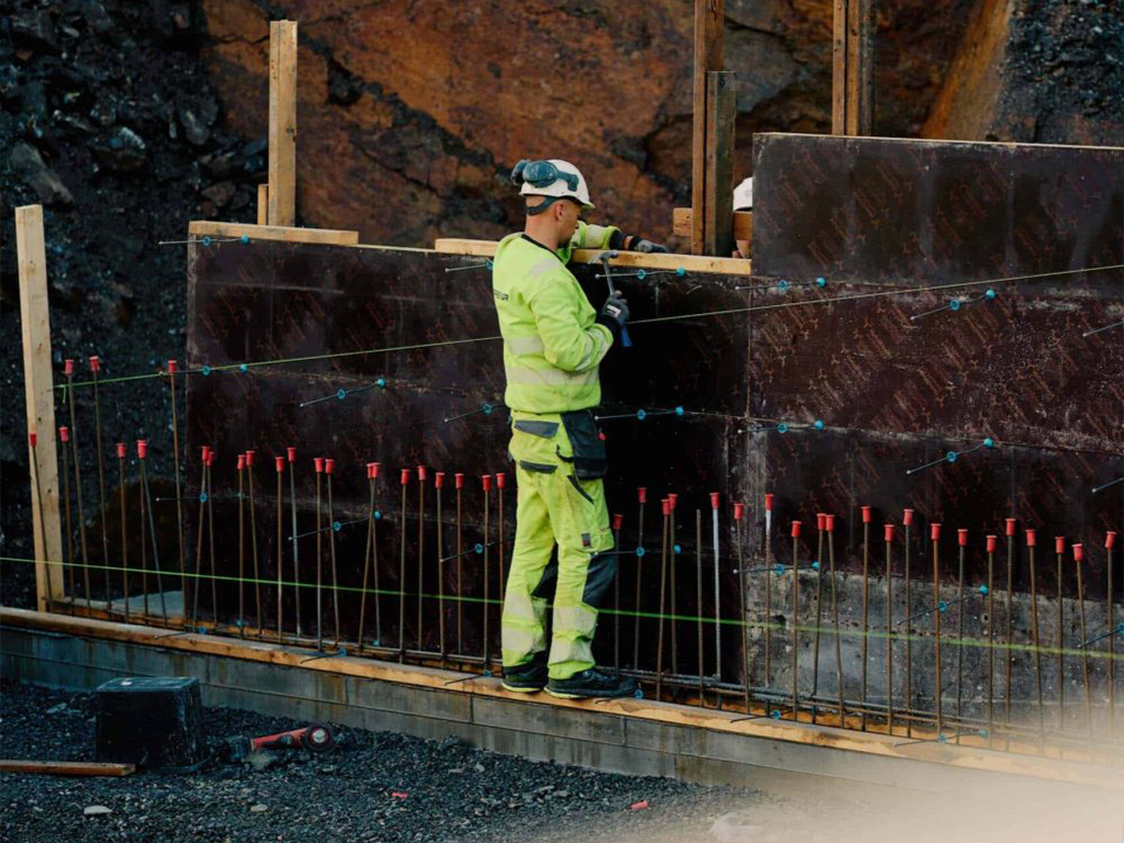 Vi utfører betongarbeider