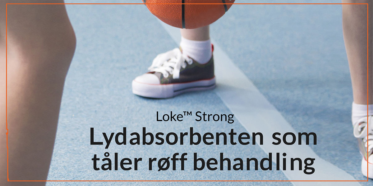 Lydabsorbenten som tåler røff behandling