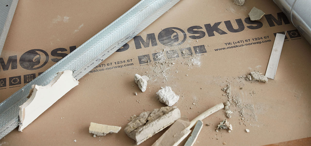 Miljøvennlig og slitesterk tildekking for bruk på byggeplasser