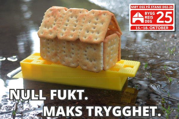 Null fukt. Maks trygghet