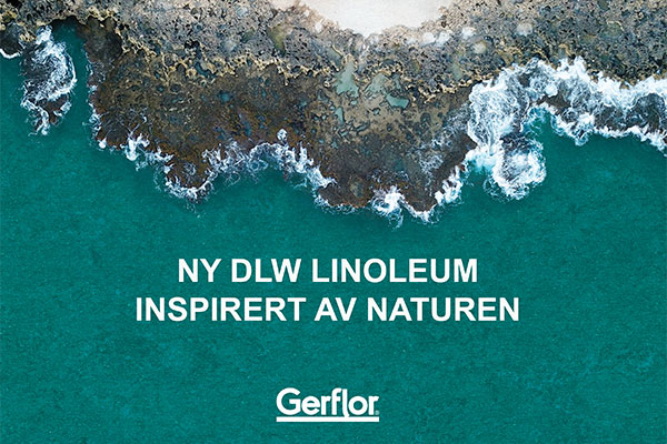 Ny linoleumkolleksjon inspirert av naturen, med respekt for naturen