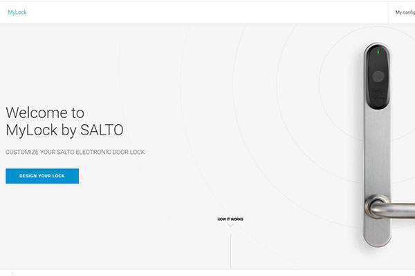 NY VERSJON AV MyLock by SALTO - VIRTUELLT VERKTØY FOR DESIGN av SIKKERHET