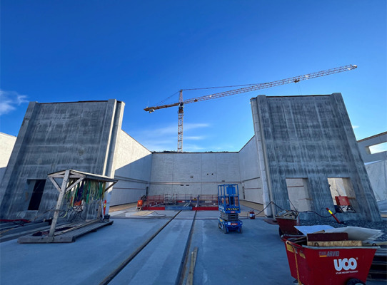 Nybygg av transformatorstasjon og elektrisk ledning m.m. fra Samnanger til Fitjar