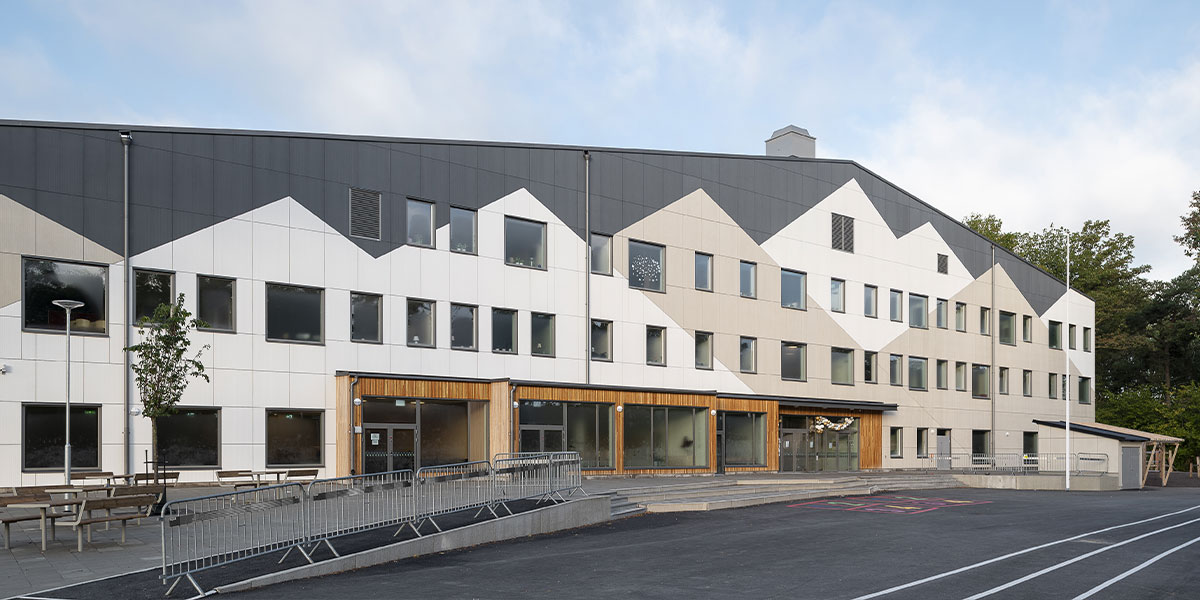 Nye kreative løsninger med Cembrit Patina Inline fasadeplater