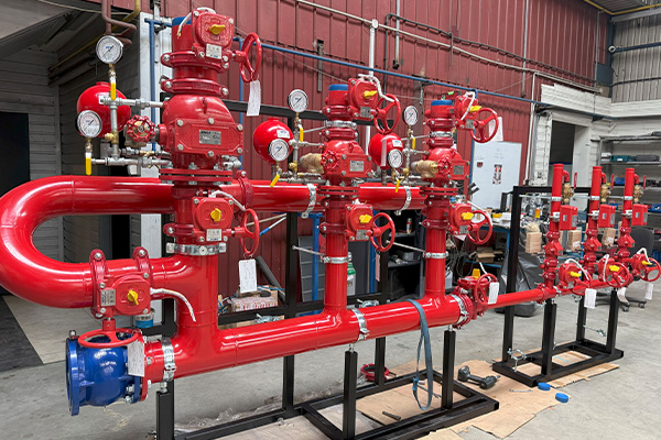 NYHET fra Canes: Prefabrikerte sprinklersentraler