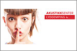Problemer med støy og etterklang? Vi tilbyr lyddempende løsninger til nærings- og privatbygg
