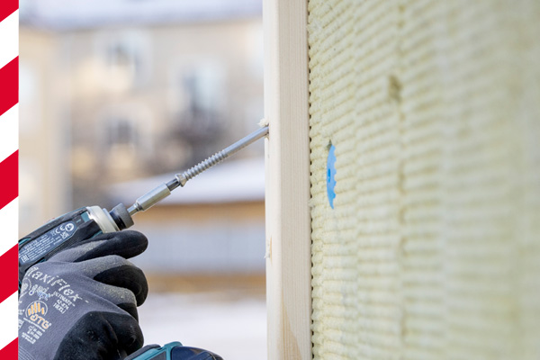 Raskere isolering med ny skrue og fleksibelt system