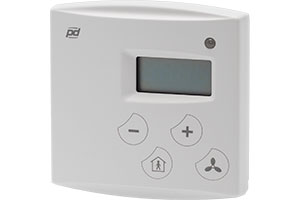 Romkontroller med innebygget CO2 sensor