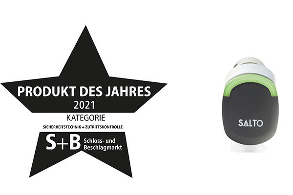 SALTO Neo sylinder utnevnt til Product of the year i Tyskland