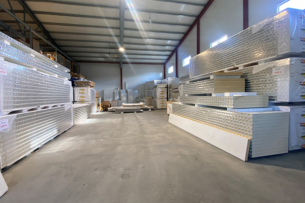 Sandwichpaneler for ventilasjon og tekniske rom