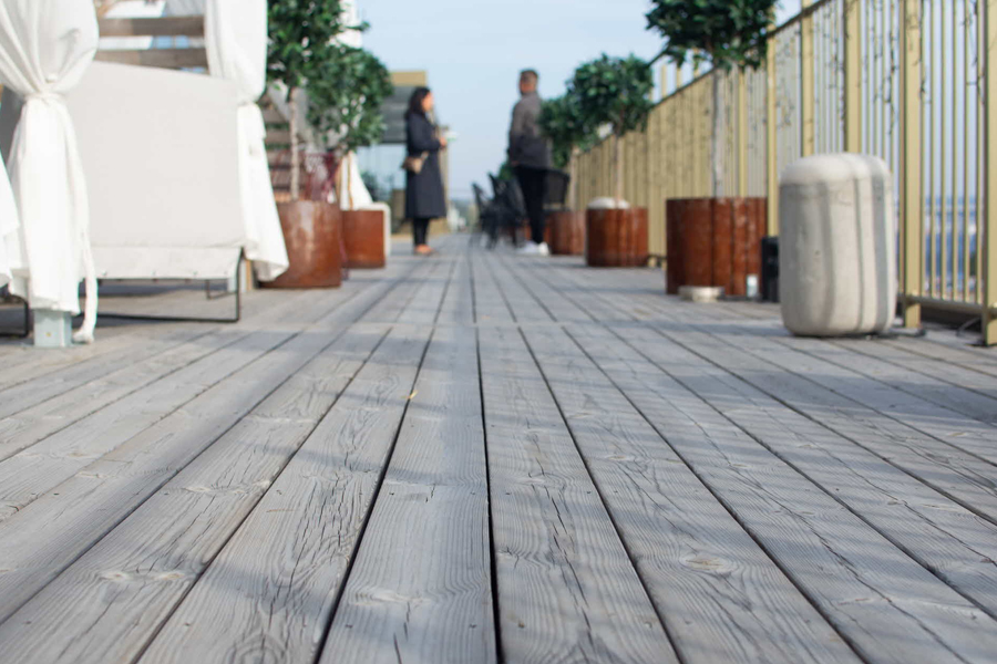 Standard impregnerte terrasse