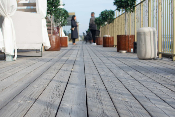 Standard impregnerte terrasse