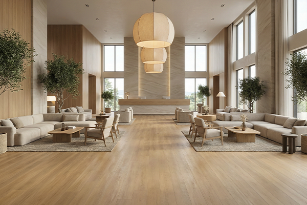 Scanfloor lanserer Tenacity: Et miljøgulv gulv som legges opptil  600 m² uten ekspansjonslister