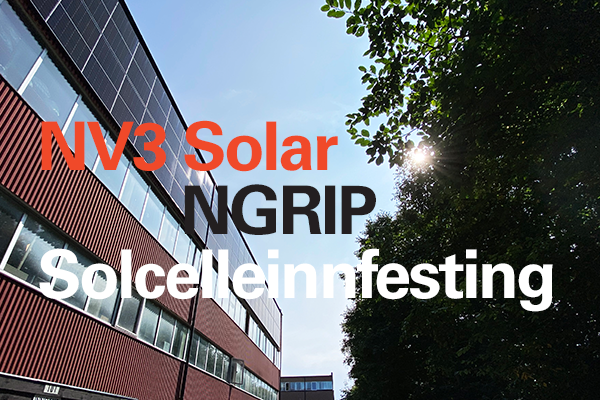 SFS presenterer sitt nyeste produkt NV3 Solar RGRIP