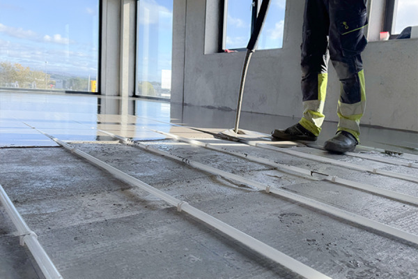 Gulvavretting og flytsparkling