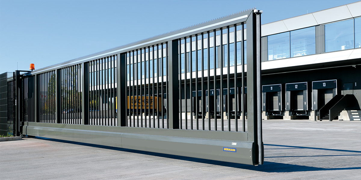 Skyvegrind fra Hörmann: frittbærende konstruksjon med høy sikkerhet