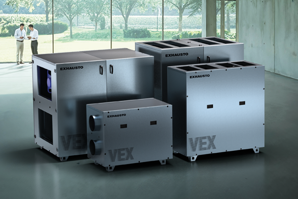 Slutt å tilpasse bygningen til ventilasjonen – Velg VEX1000