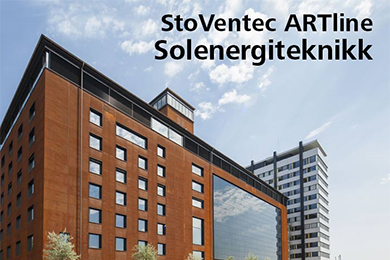 StoVentec Artline - Vegger som genererer energi