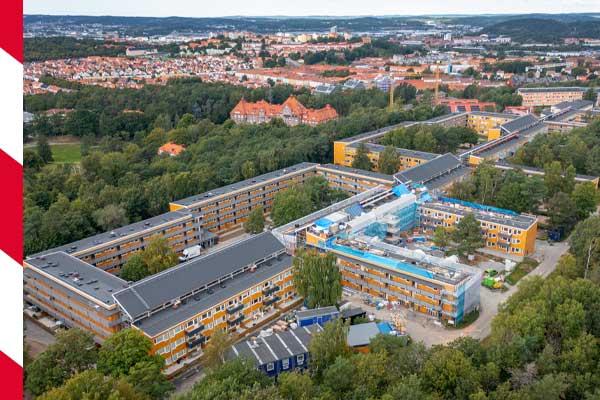 Studentleiligheter blir renovert for fremtiden