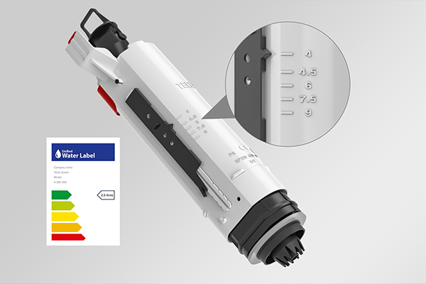 TECE lanserer vannbesparende 4/2-litersspyling