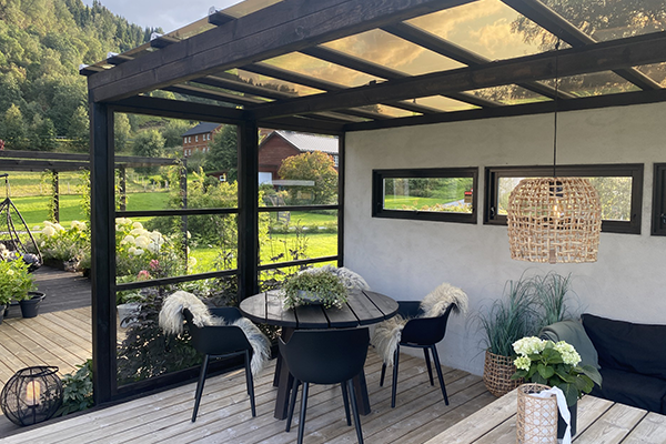 Terrassetak – Få uteplassen under tak