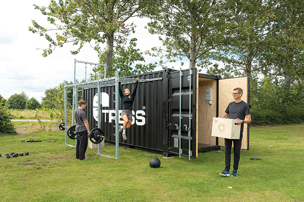 TRESS Fitnesscontainer – Trening hele året