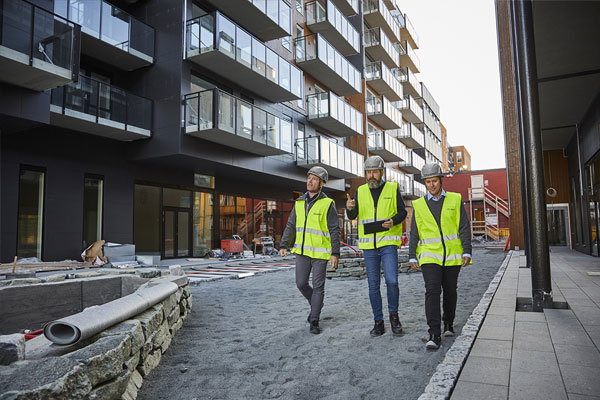 Ubrennbar og vedlikeholdsfri fasade