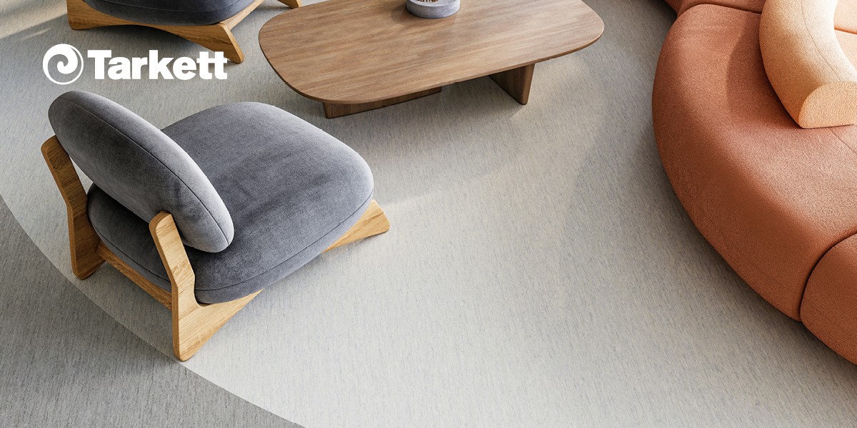 Våtromsgodkjent og spesialdesignet homogent vinylgulv til krevende rom