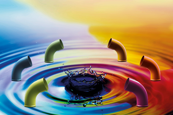 Valgfri farge på takrennesystem fra Plannja