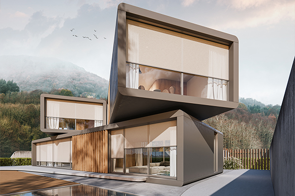 Vindu heroal W 77 med solskjerming heroal VS Z: