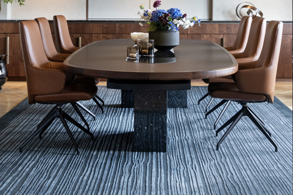 Volver leverer spesialdesignede tepper til Kongesuiten på Radisson Blu